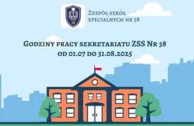 Godziny pracy sekretariatu ZSS nr 38