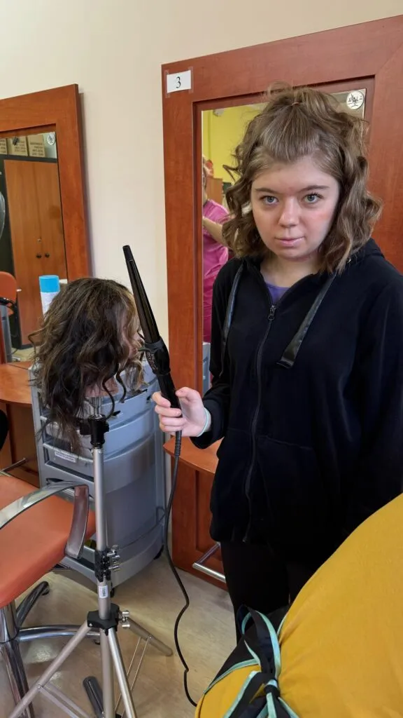 Warsztaty stylizacji włosów w ZSS38