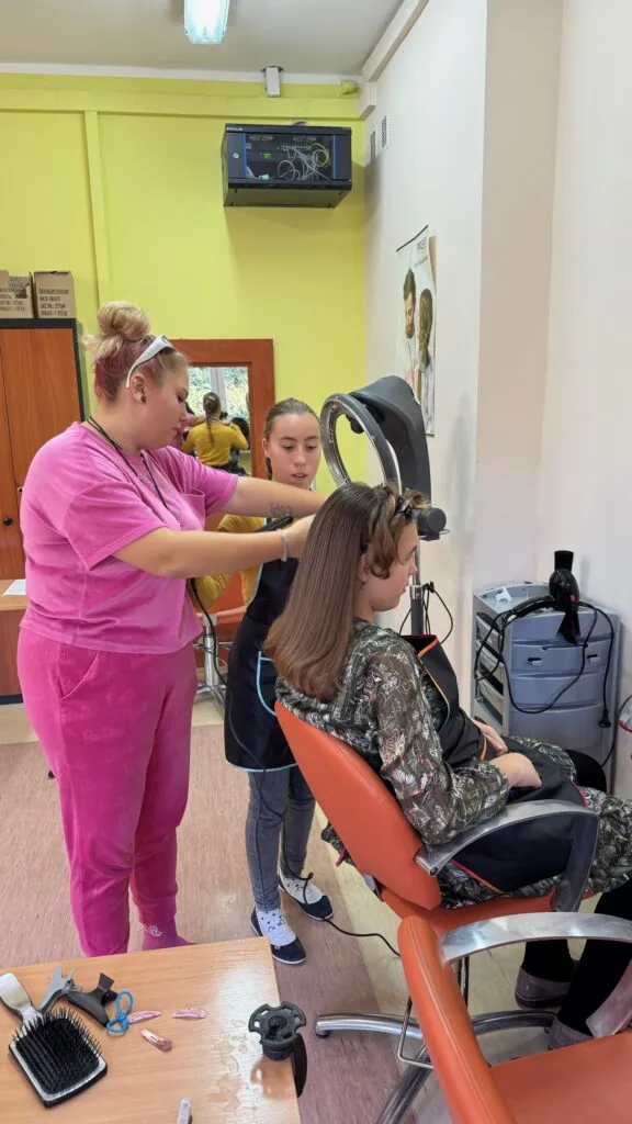 Warsztaty stylizacji włosów w ZSS38