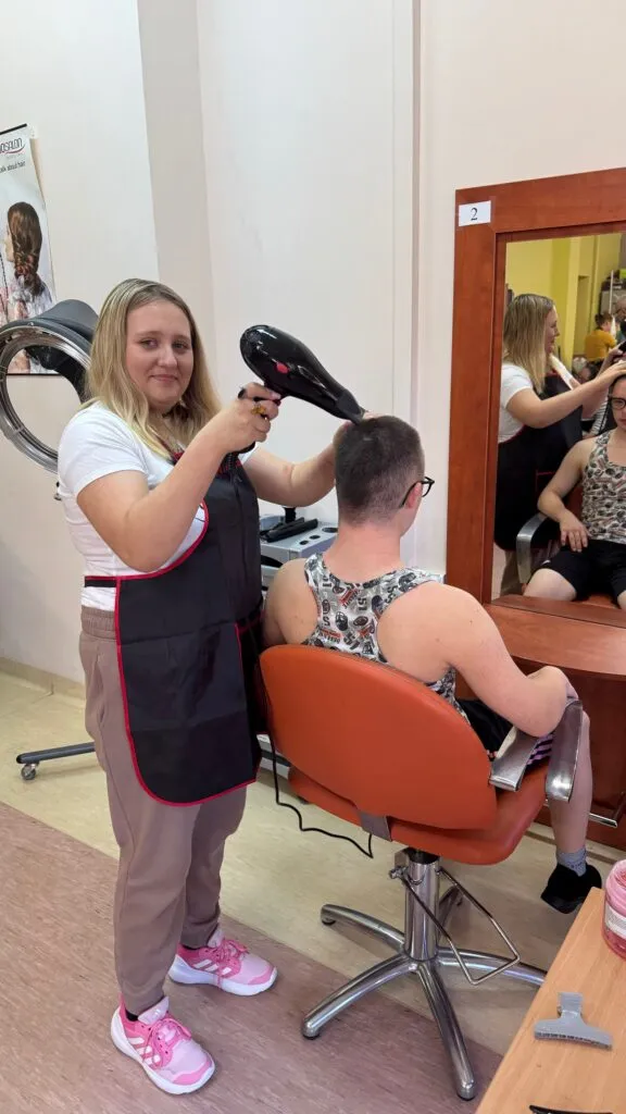 Warsztaty stylizacji włosów w ZSS38