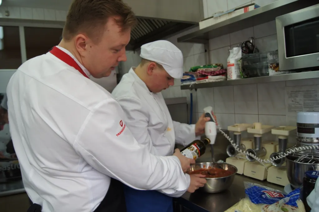 „Dziś uczeń, jutro pracownik”, Pasta Spaghetti all’ Amatriciana